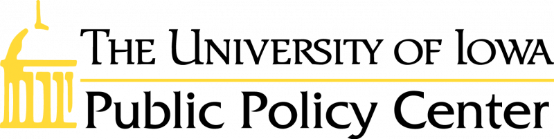 University of Iowas Public Policy Center graphic logo.
